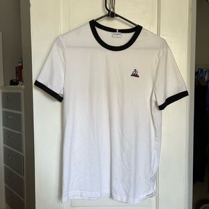 Le Coq Sportif brand classic white tee